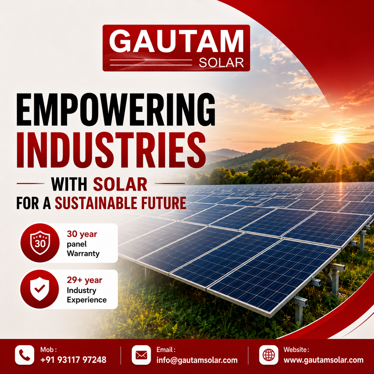 Empowering Industries with Solar for a Sustainable Future | ESG, Net Zero & Industrial Sustainability